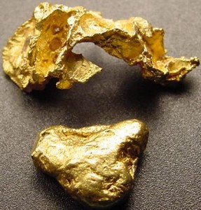 where to find gold nuggets