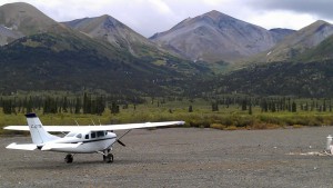 gold prospecting plane