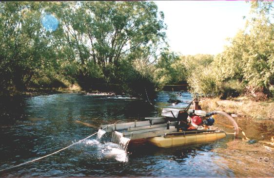 gold dredging